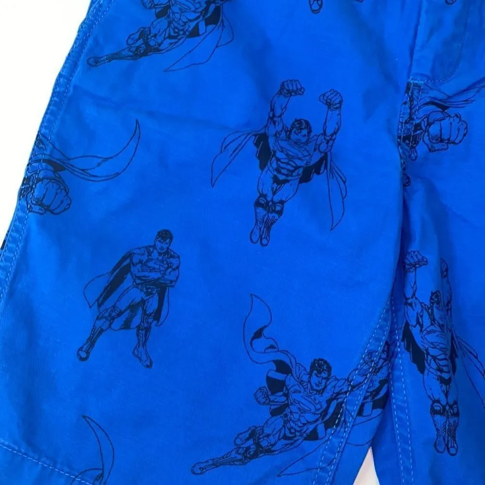 New Gap short supermán  boys kids xxl 14-16